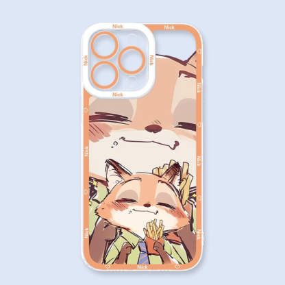 瘋狂動物城天使眼透明防摔軟殼