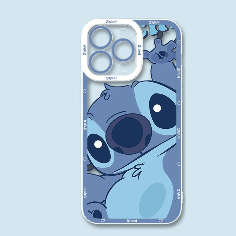 星際寶貝史迪奇天使眼透明防摔軟殼