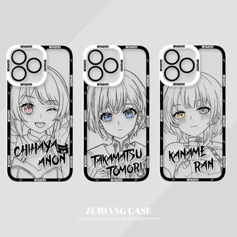 MyGO!!!天使眼透明防摔軟殼-ZUIHANG SHOP