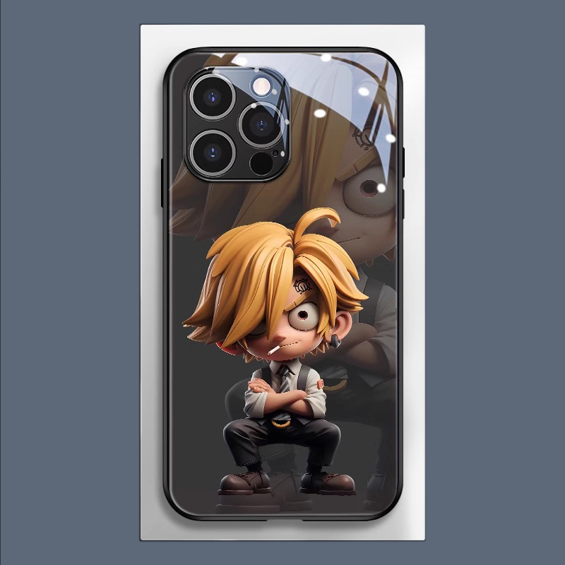 海賊王新款高清全包防摔玻璃殼