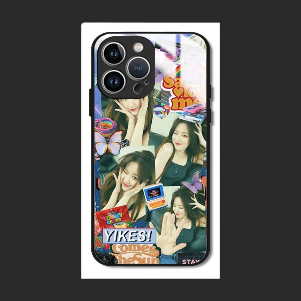 (G)I-DLE新款高清全包防摔玻璃殼-ZUIHANG SHOP