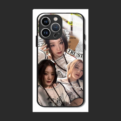 (G)I-DLE新款高清全包防摔玻璃殼-ZUIHANG SHOP