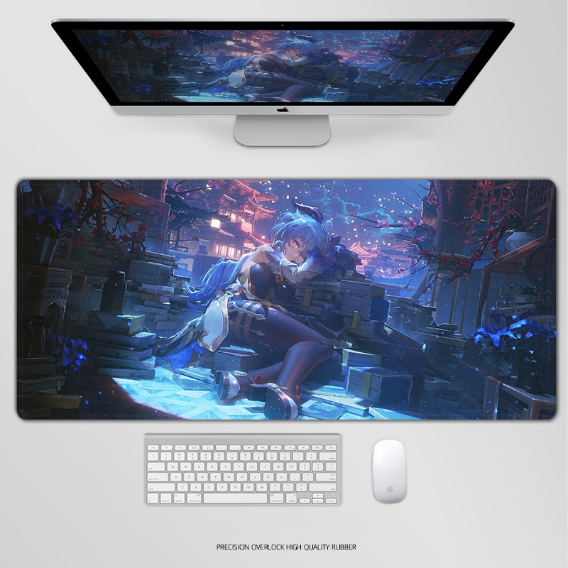 原神電競超大遊戲加厚防滑鼠標墊