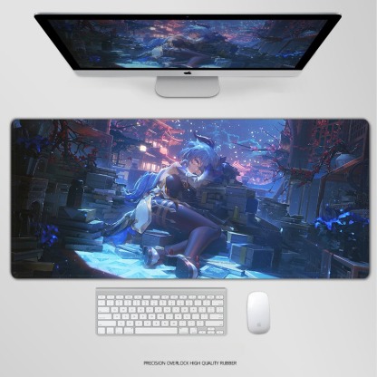 原神電競超大遊戲加厚防滑鼠標墊