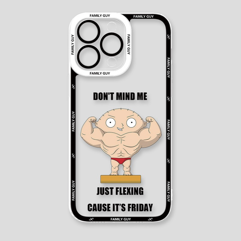 惡搞之家天使眼透明防摔軟殼