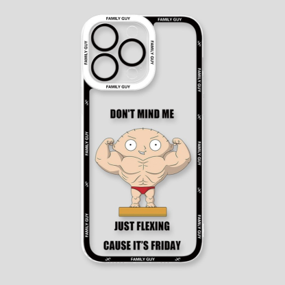 惡搞之家天使眼透明防摔軟殼