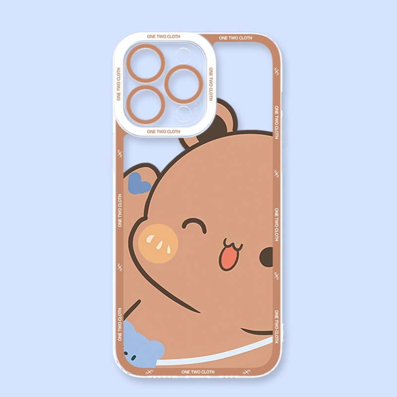 一二布布天使眼透明防摔軟殼