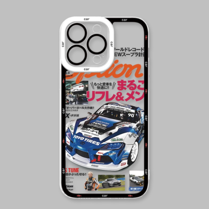 AE86賽車天使眼透明防摔軟殼