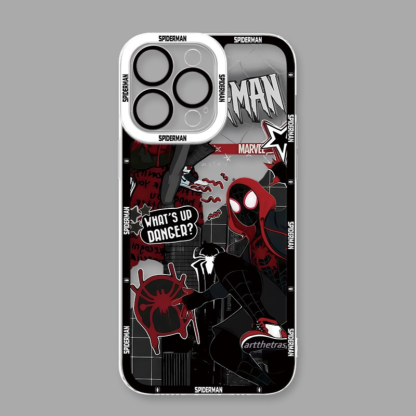 蜘蛛俠天使眼透明防摔軟殼