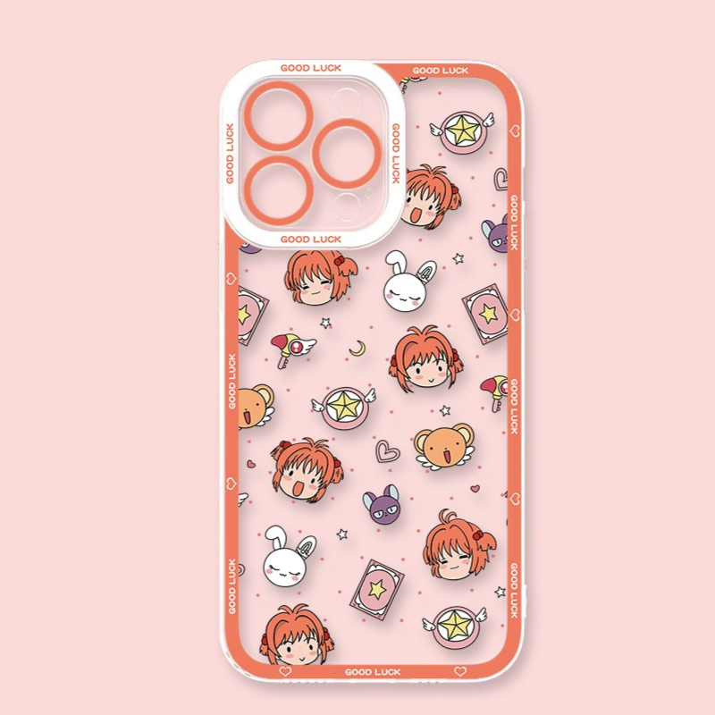 魔卡少女櫻天使眼透明防摔軟殼-ZUIHANG SHOP