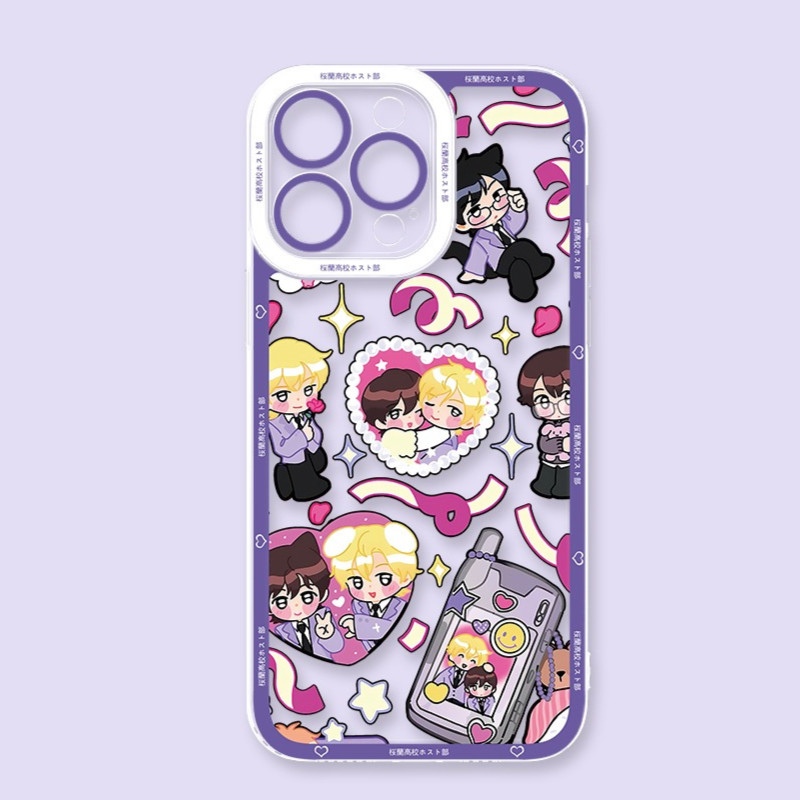 櫻花高校男公關部天使眼透明防摔軟殼