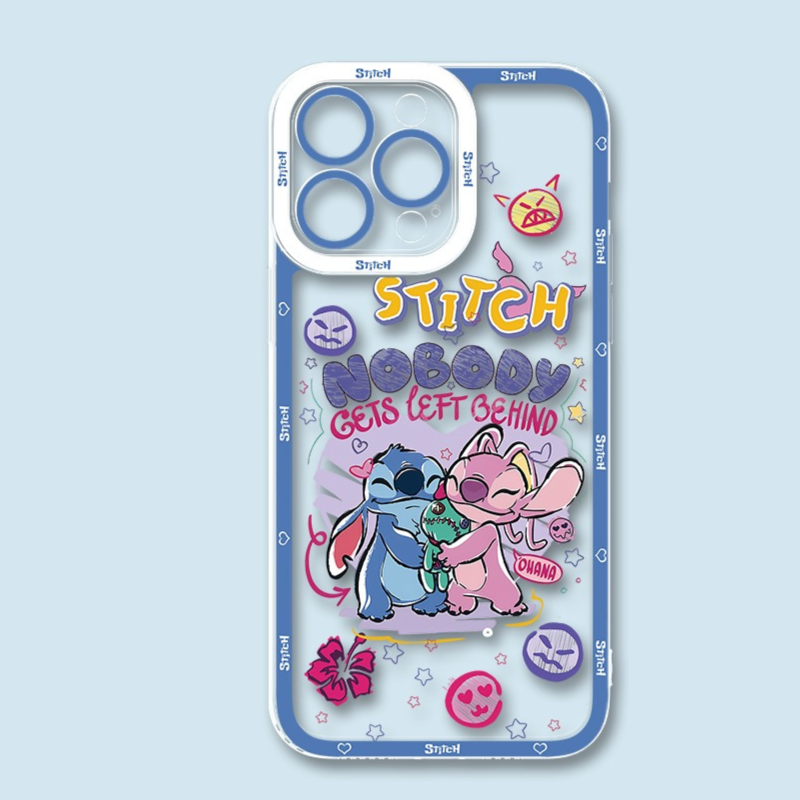 星際寶貝史迪奇天使眼透明防摔軟殼