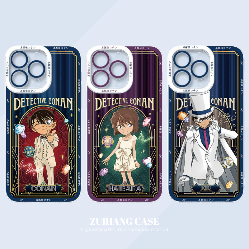 名偵探柯南天使眼透明防摔軟殼