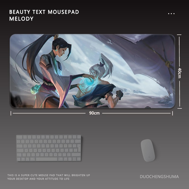 Valorant電競超大遊戲加厚防滑鼠標墊