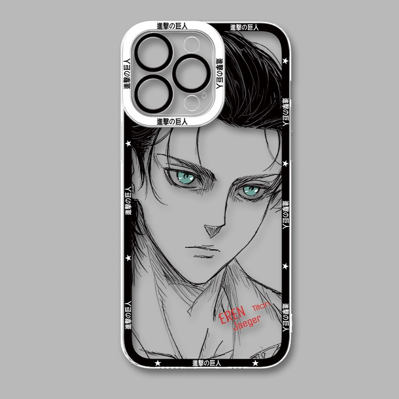 進擊的巨人天使眼透明防摔軟殼