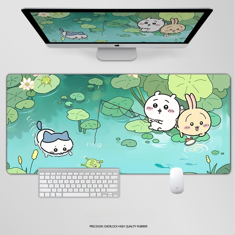 chiikawa電競超大遊戲加厚防滑鼠標墊