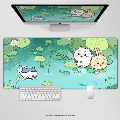 chiikawa電競超大遊戲加厚防滑鼠標墊