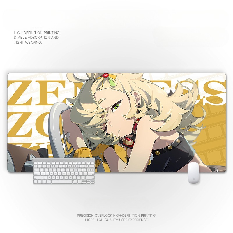 絕區零電競超大遊戲加厚防滑鼠標墊