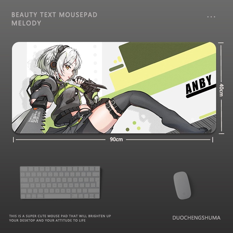 絕區零電競超大遊戲加厚防滑鼠標墊