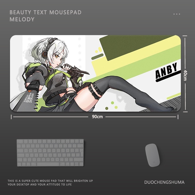 絕區零電競超大遊戲加厚防滑鼠標墊