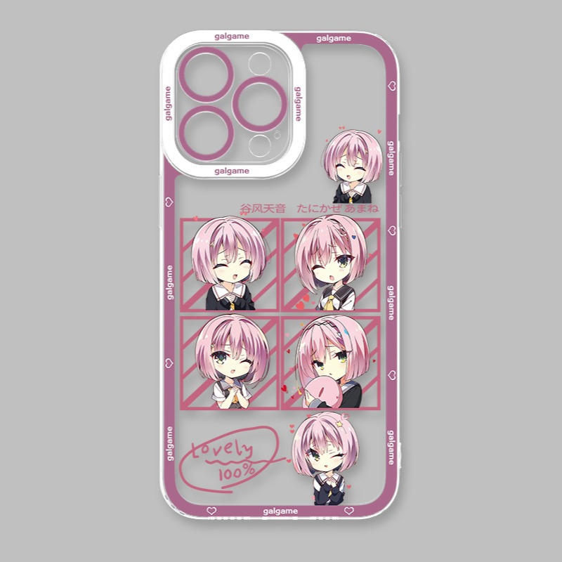 谷風天音天使眼透明防摔軟殼