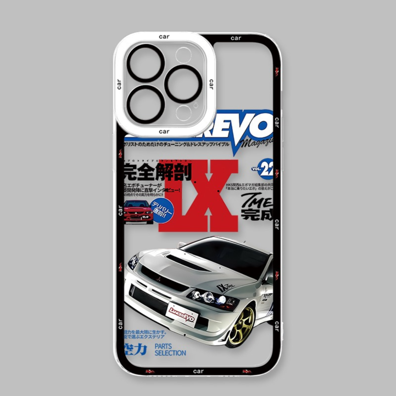 AE86賽車天使眼透明防摔軟殼