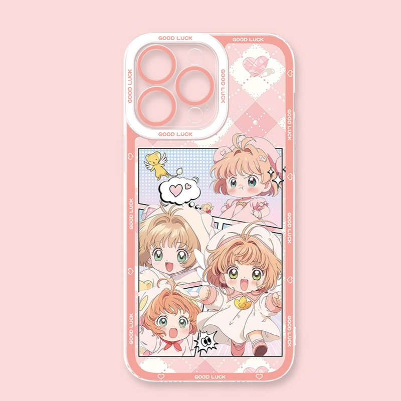 魔卡少女櫻天使眼透明防摔軟殼-ZUIHANG SHOP