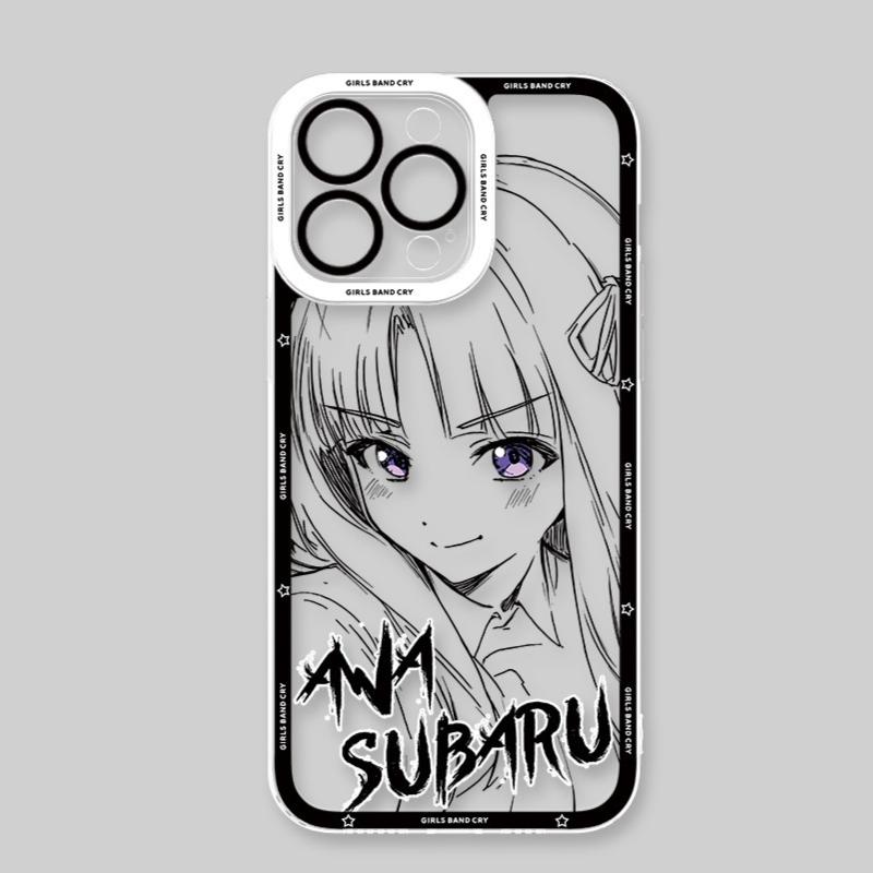 Girls Band Cry天使眼透明防摔軟殼