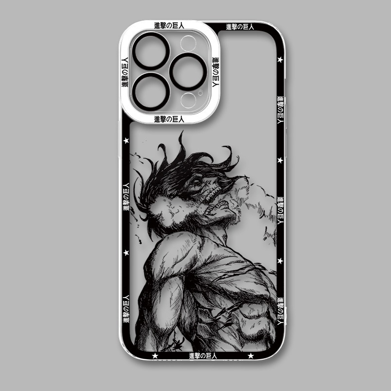 進擊的巨人天使眼透明防摔軟殼