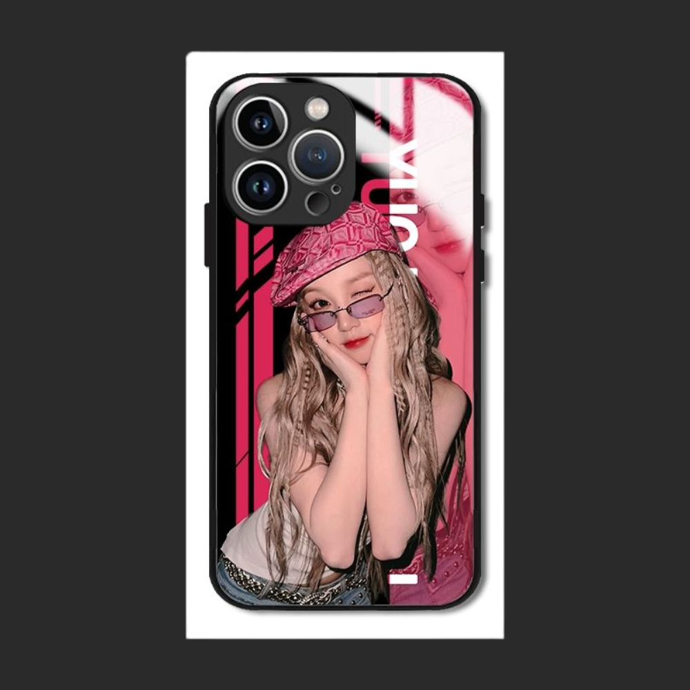 (G)I-DLE新款高清全包防摔玻璃殼-ZUIHANG SHOP