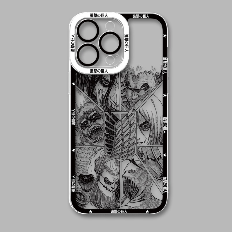 進擊的巨人天使眼透明防摔軟殼