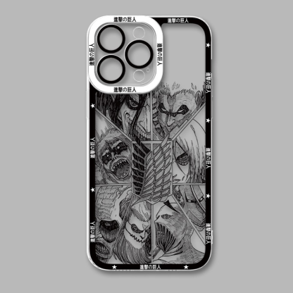 進擊的巨人天使眼透明防摔軟殼