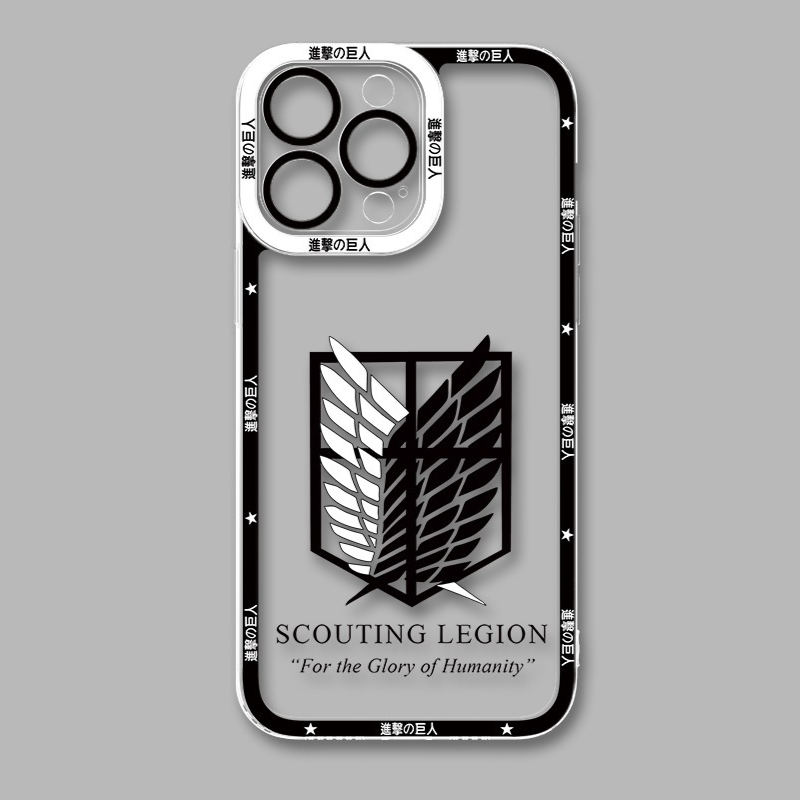 進擊的巨人天使眼透明防摔軟殼