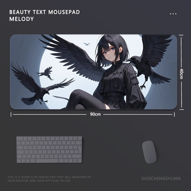 明日方舟拉普蘭德電競超大遊戲加厚防滑鼠標墊