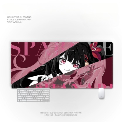 崩壞星穹鐵道電競超大遊戲加厚防滑鼠標墊