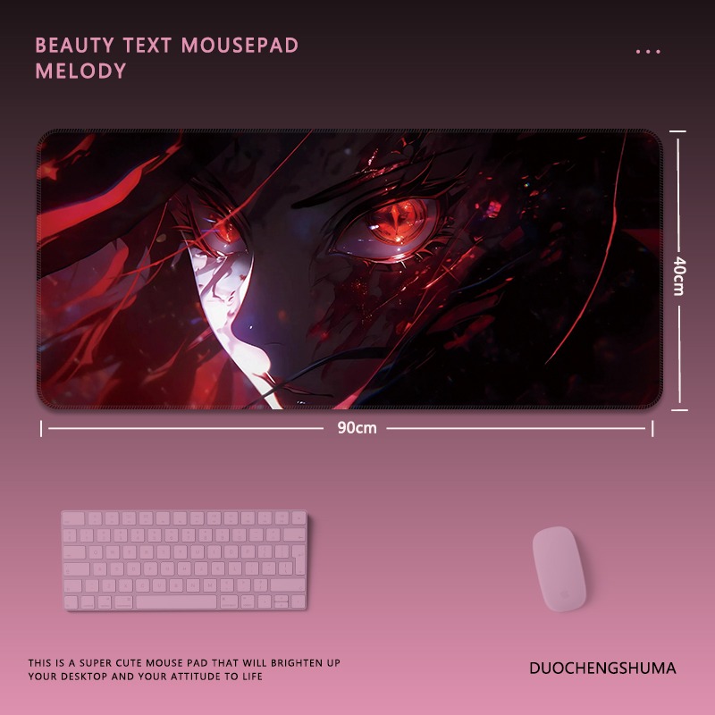 動漫電競超大遊戲加厚防滑鼠標墊