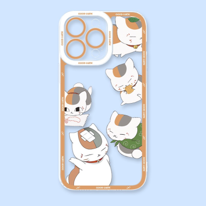 夏目友人帳天使眼透明防摔軟殼