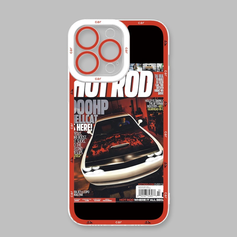 AE86賽車天使眼透明防摔軟殼