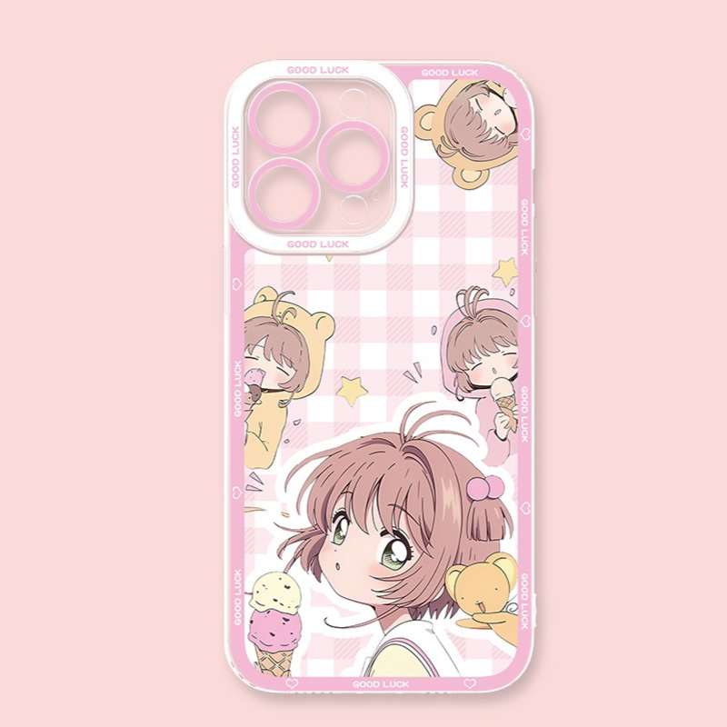 魔卡少女櫻天使眼透明防摔軟殼-ZUIHANG SHOP