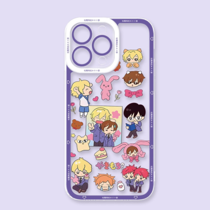 櫻花高校男公關部天使眼透明防摔軟殼