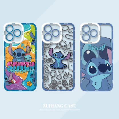 星際寶貝史迪奇天使眼透明防摔軟殼