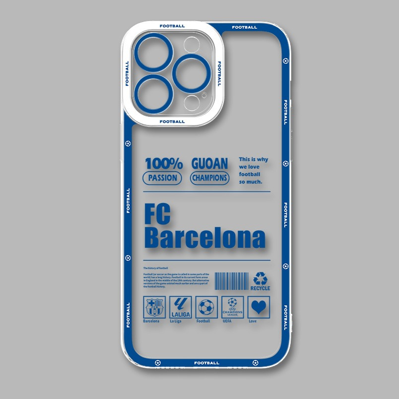 足球俱樂部天使眼透明防摔軟殼-ZUIHANG SHOP