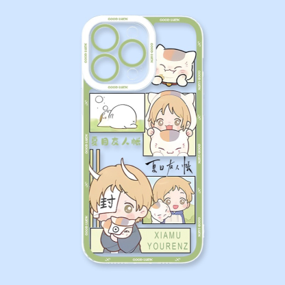 夏目友人帳天使眼透明防摔軟殼