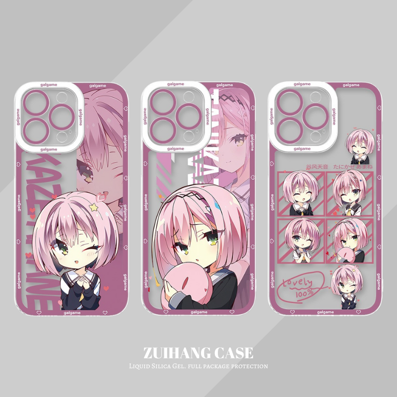 谷風天音天使眼透明防摔軟殼