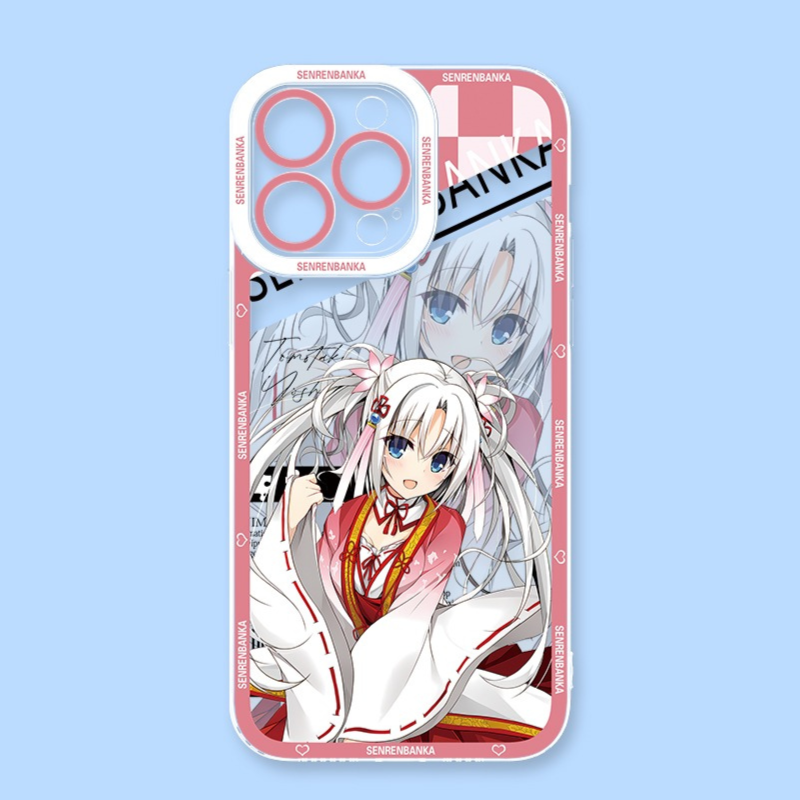 千戀萬花天使眼透明防摔軟殼