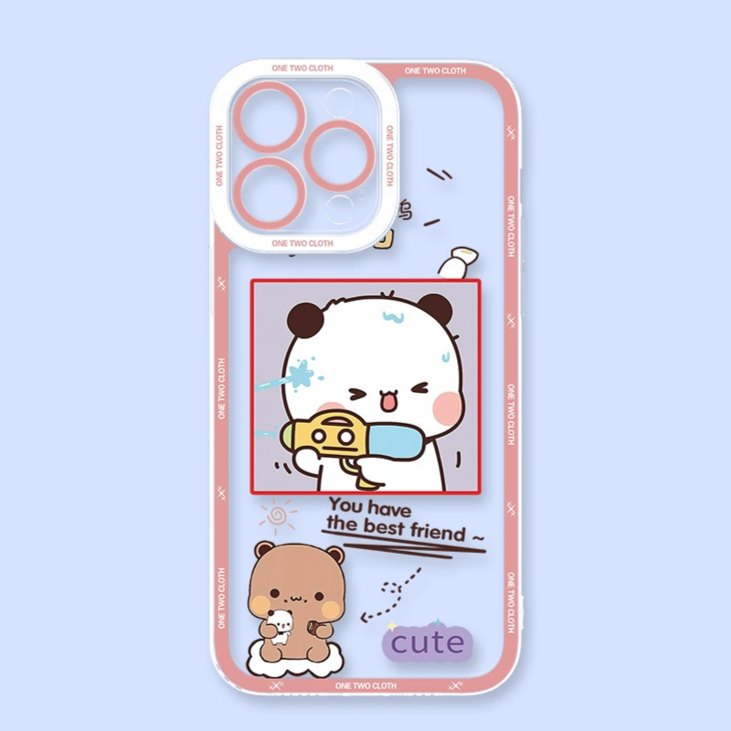 一二布布天使眼透明防摔軟殼