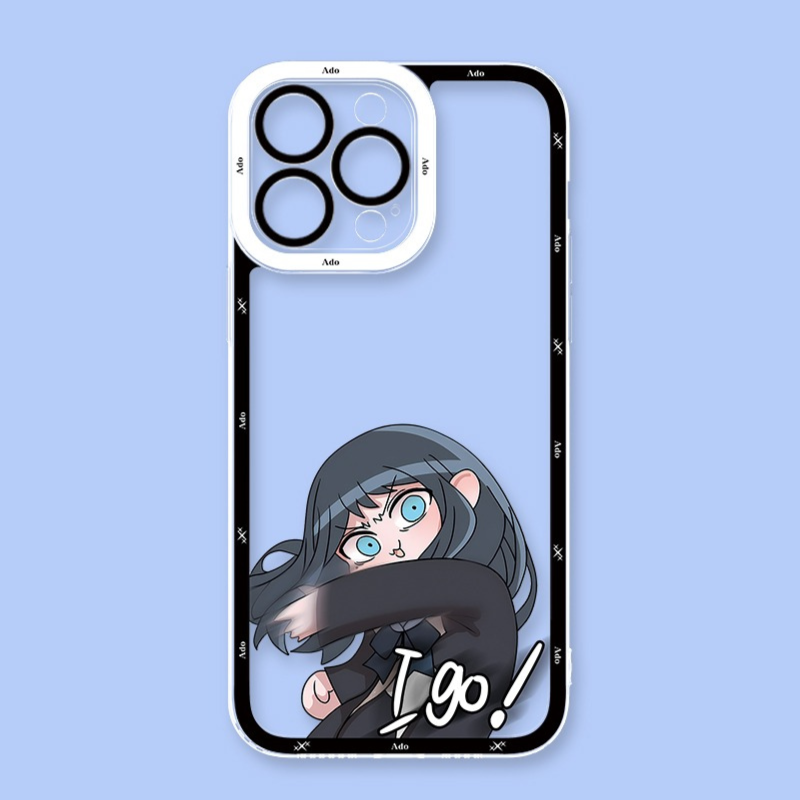 Ado歌姬天使眼透明防摔軟殼