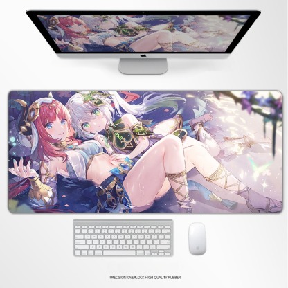 原神電競超大遊戲加厚防滑鼠標墊
