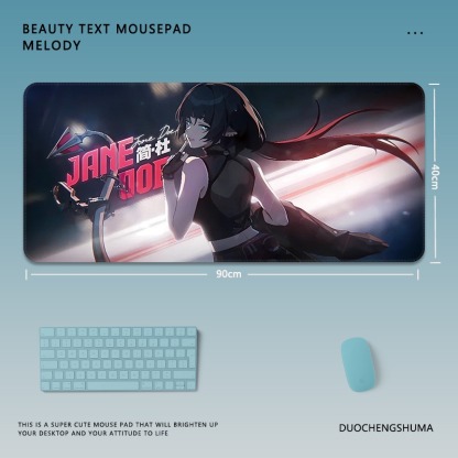 絕區零電競超大遊戲加厚防滑鼠標墊