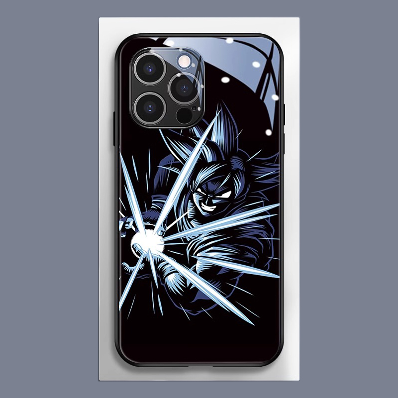 七龍珠蘋果15promax手機殼新款男iphone16動漫聯名11玻璃12mini悟空14創意x小衆8plus炫酷13周邊xs個性xr男款